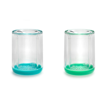 melii-double-walled-bear-cup-145-ml-2-pack-turquoise-green